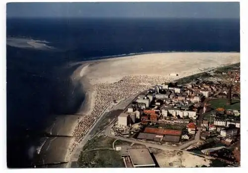[Ansichtskarte] 2972 BORKUM, Luftaufnahme 1973. 