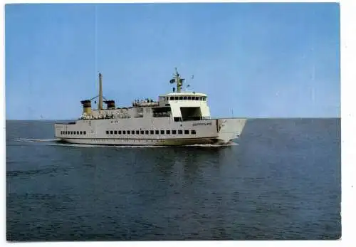 [Ansichtskarte] FÄHREN / FERRIES / TRAVERSIER - "OSTFRIESLAND", 1976. 
