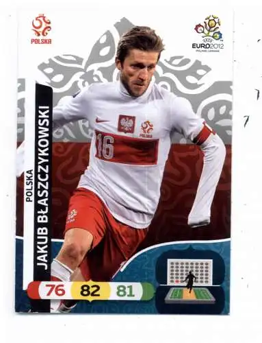 FUSSBALL - POLEN - JAKUB BLASZCZYKOWSKI, EURO 2012, Panini