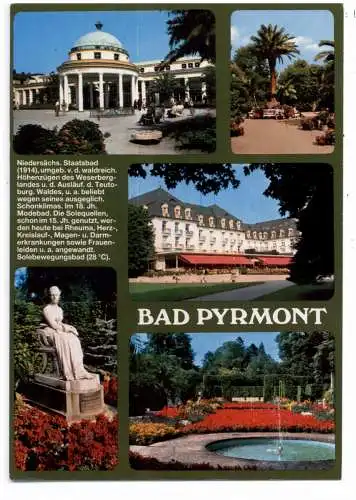 [Ansichtskarte] 3280 BAD PYRMONT, Chronik - AK. 