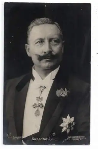 [Ansichtskarte] MONARCHIE - DEUTSCHLAND, Kaiser Wilhelm II, Porträt. 