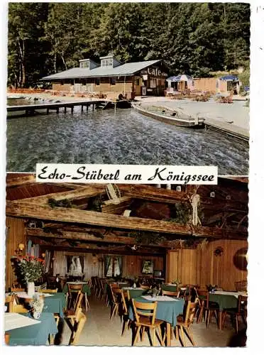 [Ansichtskarte] 8240 BERCHTESGADEN - SCHÖNAU, Echo - Stüberl. 