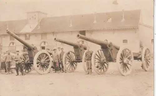 [Ansichtskarte] F 02820 CORBENY, 1. Weltkrieg, Artilleriedepot bei Corbeny, 1916, Photo-AK. 