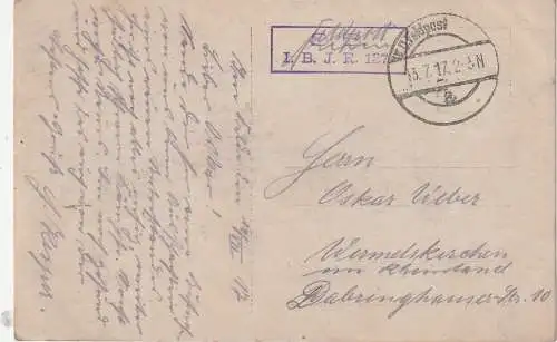 [Ansichtskarte] UKRAINE - KOLOPITOW / Nähe Horochiw, 1. Weltkrieg, Deutsche Mörserstellung, 10 Photo-AK. 
