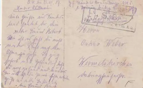 [Ansichtskarte] UKRAINE - KOLOPITOW / Nähe Horochiw, 1. Weltkrieg, Deutsche Mörserstellung, 10 Photo-AK. 