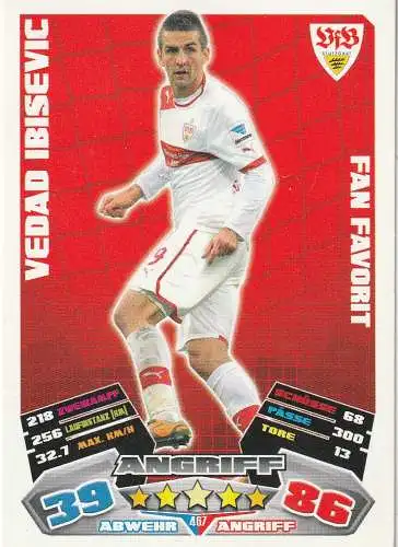 FUSSBALL - VFB STUTTGART - VEDAD IBISEVIC, Match Attax