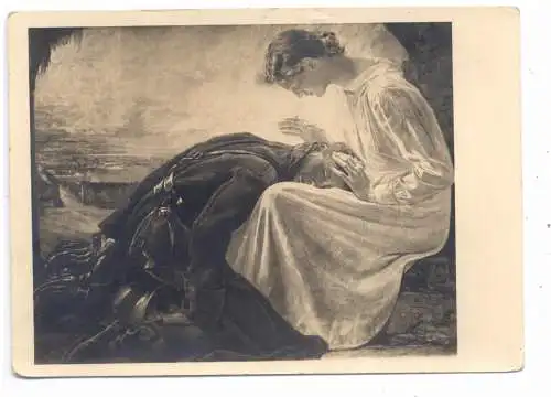 KÜNSTLER - ARTIST - ADOLF BÜHLER - "Heimkehr", HDK, Haus der Deutschen Kunst ' 1936, Verlag Heinrich Hoffmann # 106, s/w