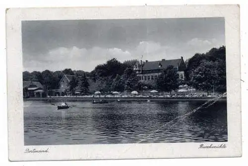 [Ansichtskarte] 4600 DORTMUND, Buschmühle, Feldpost Frontflieger Sammelgruppe 3. Staffel, 1942, Knick. 