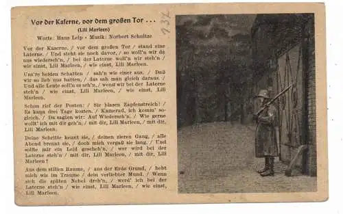 MUSIK - LIEDER, LILI MARLEEN, 1942