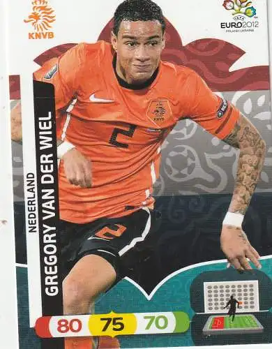 FUSSBALL - NIEDERLANDE - GREGORY VAN DER WIEL, EURO 2012, Panini