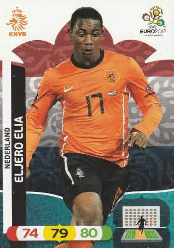 FUSSBALL - NIEDERLANDE - ELJERO ELIA, EURO 2012, Panini