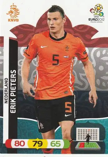FUSSBALL - NIEDERLANDE - ERIK PIETERS, EURO 2012, Panini
