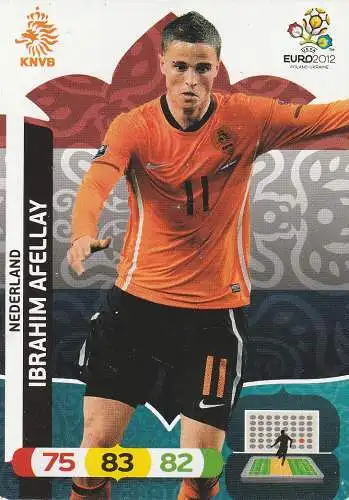 FUSSBALL - NIEDERLANDE - IBRAHIM AFELLAY, EURO 2012, Panini