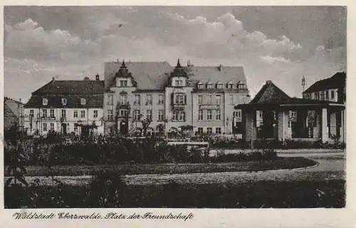 0-1300 EBERSWALDE, Platz der Freundschaft, 1958