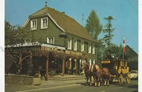 [Ansichtskarte] 5223 NÜMBRECHT, Blumen Pönitz, Hauptstrasse. 