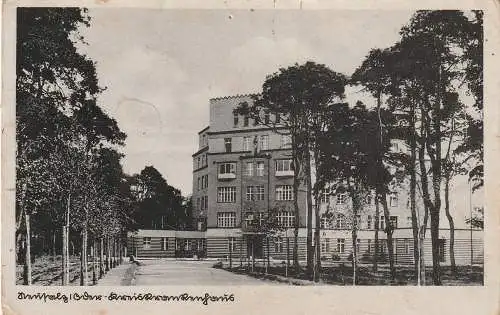[Ansichtskarte] NIEDER - SCHLESIEN - NEUSALZ / Oder - NOWI SOL, Kreiskrankenhaus. 