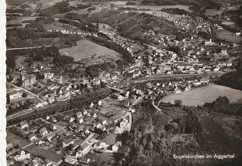 5250 ENGELSKIRCHEN, Luftaufnahme, 1960