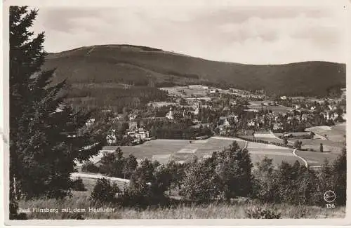 [Ansichtskarte] NIEDER - SCHLESIEN - BAD FLINSBERG / SWIERADOW ZDROJ, Blick auf Ort und Heufuder, Silesia Verlag. 