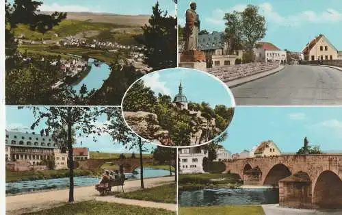 [Ansichtskarte] 5521 ECHTERNACHERBRÜCK, 5 Ansichten, 60er Jahre. 
