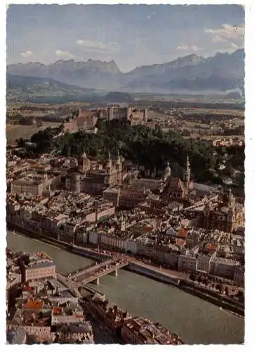 [Ansichtskarte] A 5000 SALZBURG, SALKO Kleidung, Werbe-Karte in Belgien, 1961. 
