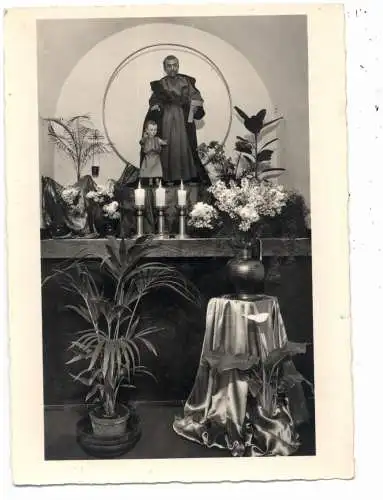 [Ansichtskarte] 5160 DÜREN, Missionshaus Bethanien, Josephsaltar, Friedrichstrasse 11. 