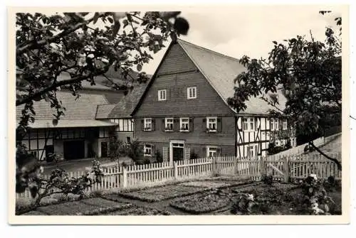 [Ansichtskarte] 5940 LENNESTADT - MILCHENBACH, Pension Karl Schulte - Höwer, 1950. 