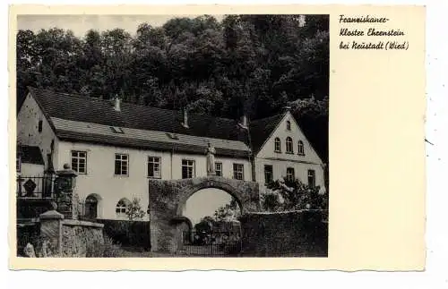 [Ansichtskarte] 5464 ASBACH - EHRENSTEIN, Franziskanerkloster Ehrenstein an der Wied. 