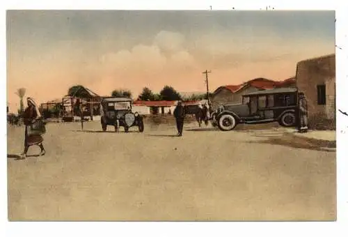 [Ansichtskarte] PALÄSTINA - JERICHO, Strassenszene. 