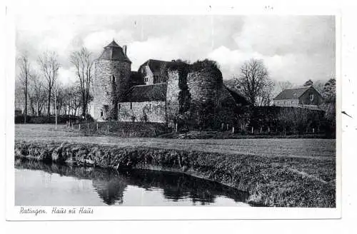 4030 RATINGEN, Haus zu Haus, 1953