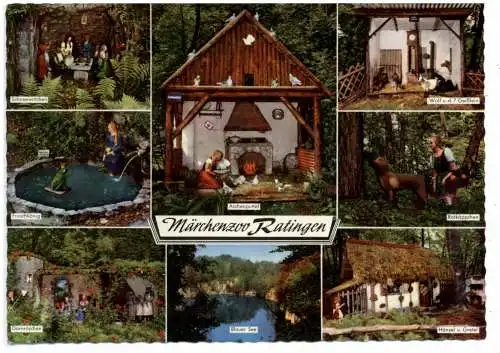 4030 RATINGEN, Märchenzoo am Blauen See