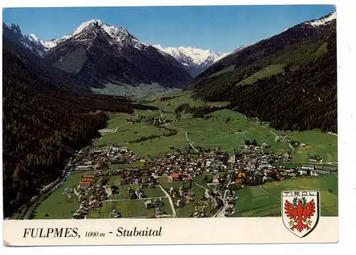 [Ansichtskarte] A 6166 FULPMES, Luftaufnahme. 