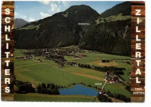 [Ansichtskarte] A 6262 SCHLITTERS, Luftaufnahme. 