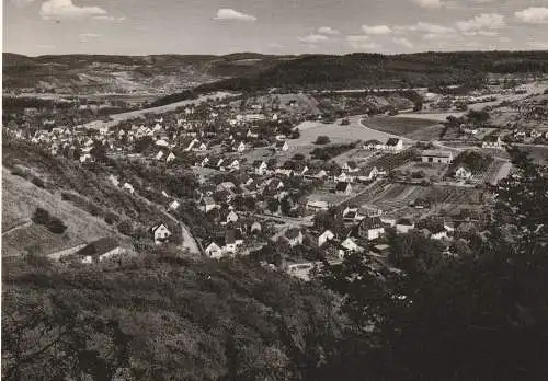 [Ansichtskarte] 5484 BAD BREISIG - NIEDERBREISIG, Blick über den Ort aus der Vogelperspektive. 