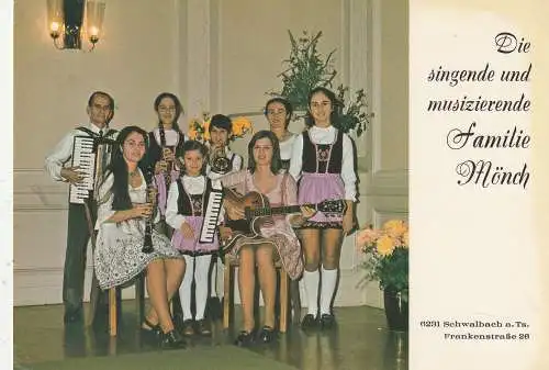 6231 SCHWALBACH, Familie Mönch, Autogramme