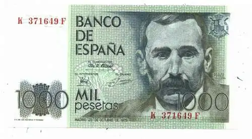 SPANIEN / ESPANA - 1979, 1000 Pesetas, fast bankfrisch