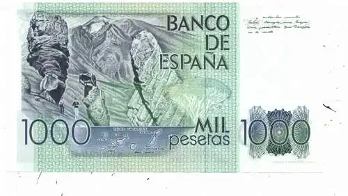 SPANIEN / ESPANA - 1979, 1000 Pesetas, fast bankfrisch