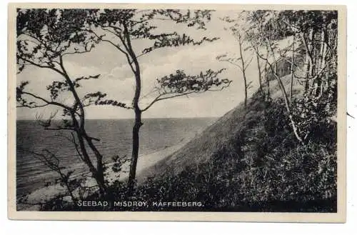 [Ansichtskarte] POMMERN - MISDROY / MIEDZYZDROJE, Kaffeeberg, Verlag Well - Stettin. 