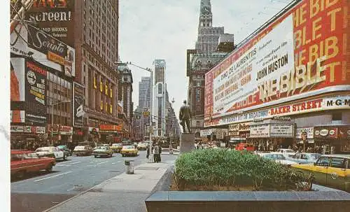 KINO / CINEMA, New York Werbung "THE BIBLE", Dino de Laurentiis / John Houston, Victoria Cinema