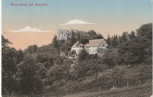 [Ansichtskarte] 5455 RENGSDORF - ANHAUSEN, Braunsberg, 1919, Verlag Gronemeyer. 