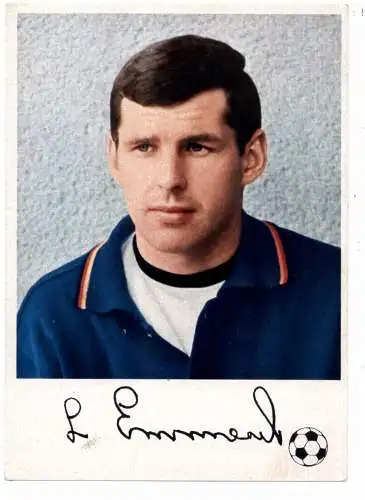 [Ansichtskarte] FUSSBALL - BORUSSIA DORTMUND, Lothar Emmerich, Knorr - Werbekarte. 