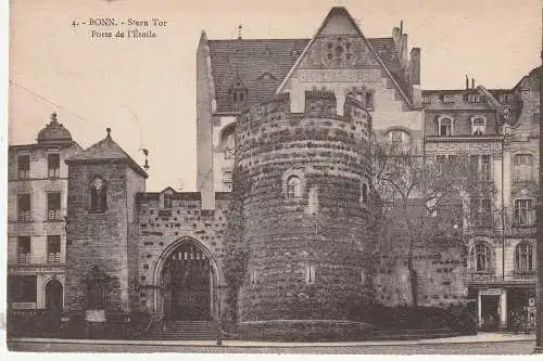 [Ansichtskarte] 5300 BONN, Sterntor, franz. Besatzungszeit. 