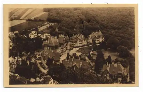[Ansichtskarte] 6240 KÖNIGSTEIN - FALKENSTEIN, Offizierheim "TAUNUS", Luftaufnahme, 1919. 