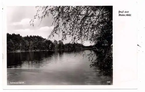 [Ansichtskarte] 5000 KÖLN - WAHN, Scheuerteich, Verlag Wagenhut. 