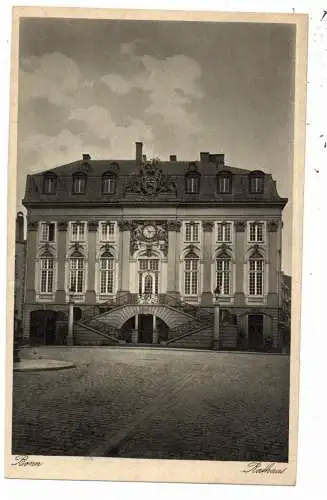 5300 BONN, Rathaus, Frontansicht, Verlag Peters