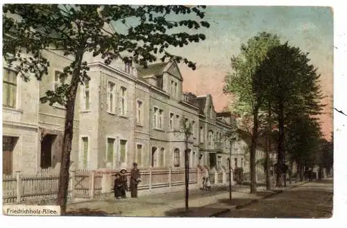 0-3400 ZERBST,  Friedrichholz - Allee, Verlag Grobler