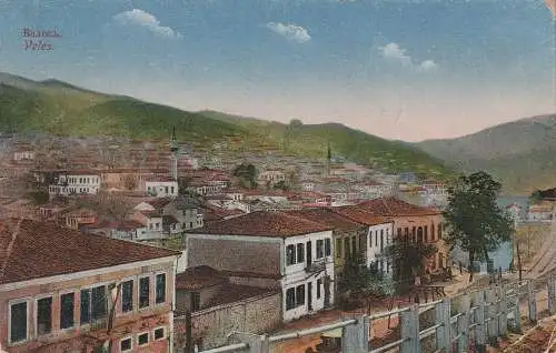 NORDMAZEDONIEN - VELES, Blick auf die Stadt, 1919