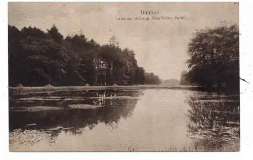 4408 DÜLMEN, Herzogl. Croy'scher Park, Verlag Horstmann