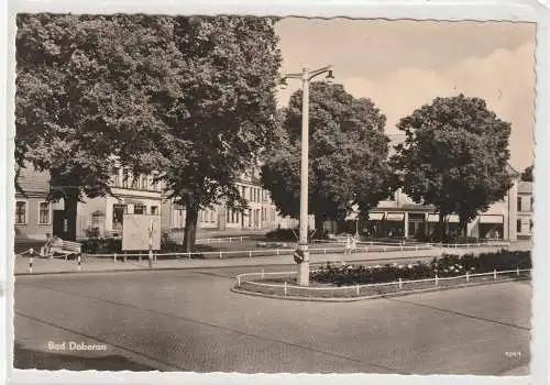 0-2560 BAD DOBERAN, "Springbrunnenplatz", 1962
