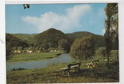[Ansichtskarte] 5455 RENGSDORF - NIEDERBREITBACH, Campingplatz an der Wied. 