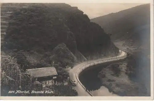 [Ansichtskarte] 5483 BAD NEUENAHR - AHRWEILER - WALPORZHEIM, Bunte Kuh, Omnibus, Verlag Zieher - München. 